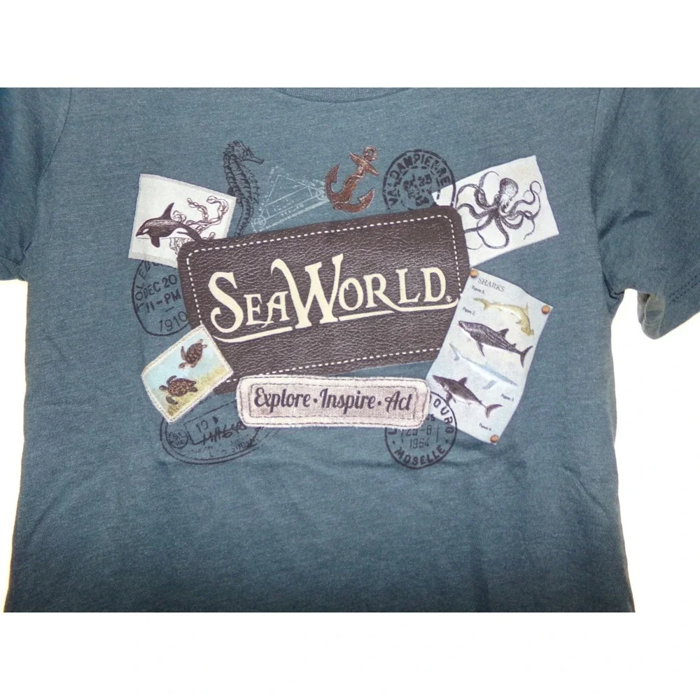 Sea World Women's Tee Shirt Short Sleeve, 2XL - Picture 3 of 7